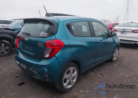 2019 Chevrolet Spark Ls Cvt z USA, uszkodzony, nr VIN KL8CB6SA1KC728551